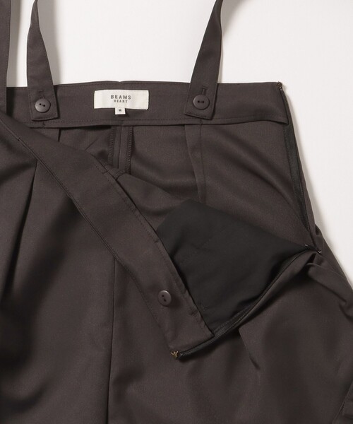 BEAMS HEART / サスペンダー付き ワイドパンツ（スラックス）｜BEAMS HEART（ビームスハート）