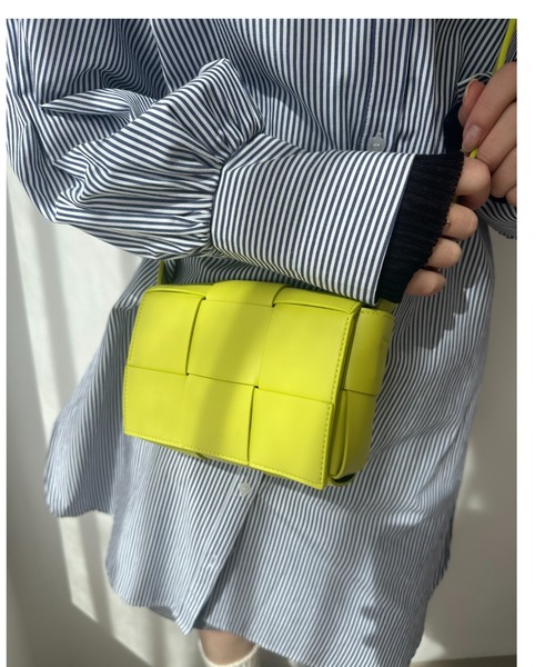 ORiental TRaffic（オリエンタルトラフィック）の「編み込みショルダーバッグ BA-213（ショルダーバッグ・レディース・グリーン/ブラック/アイボリー/ピンク・ﾌﾘ-）」の21枚目の写真