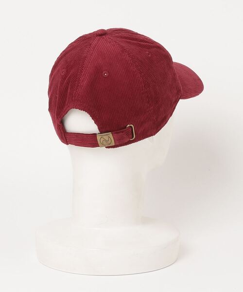 HLNA(エイチエルエヌエー)の「【Chi-bee】YES NO ネルソンコーデュロイCAP(キャップ・メンズ・バーガンディー/ブラウン/ブラック・ONE SIZE)」の4枚目の写真