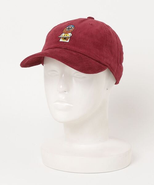 HLNA(エイチエルエヌエー)の「【Chi-bee】YES NO ネルソンコーデュロイCAP(キャップ・メンズ・バーガンディー/ブラウン/ブラック・ONE SIZE)」の7枚目の写真