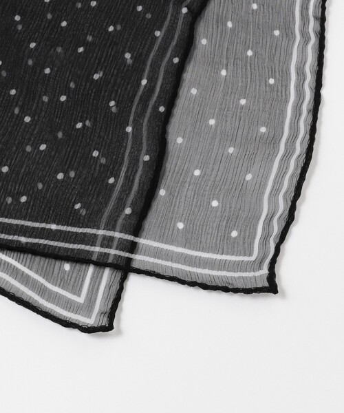 BEAMS F（ビームスエフ）の「REGAGLIA × BEAMS F / 別注 シルク ドット チーフ（ハンカチ/ハンドタオル・メンズ・オレンジ系その他6/イエロー/ネイビー/パープル/ブラック・ONE SIZE）」の7枚目の写真