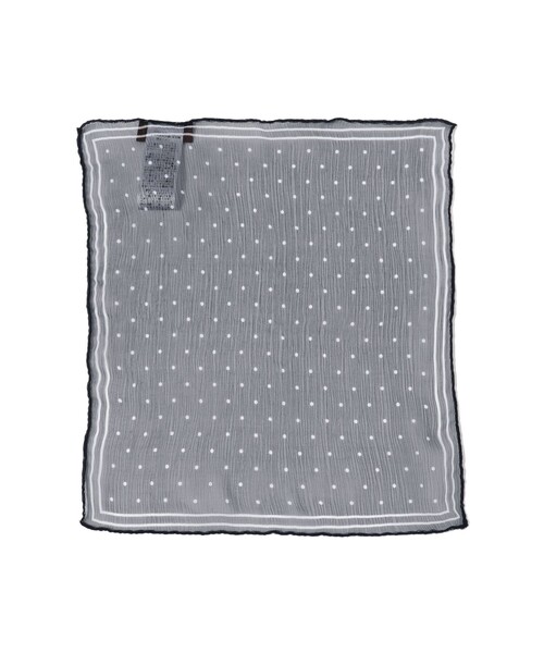 BEAMS F（ビームスエフ）の「REGAGLIA × BEAMS F / 別注 シルク ドット チーフ（ハンカチ/ハンドタオル・メンズ・オレンジ系その他6/イエロー/ネイビー/パープル/ブラック・ONE SIZE）」の15枚目の写真