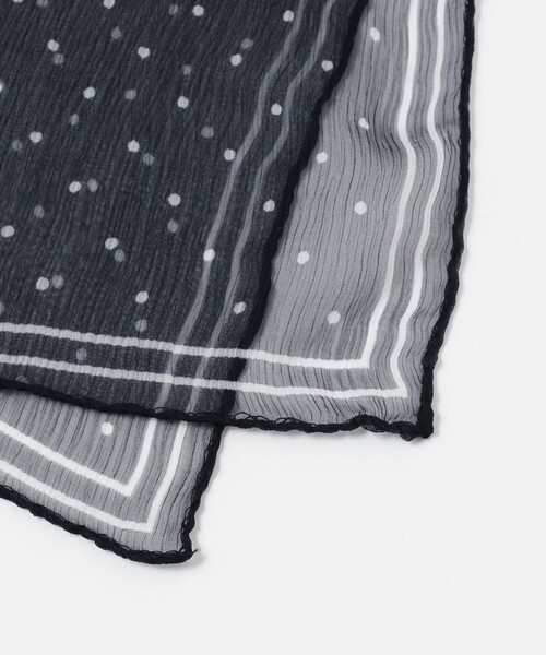 BEAMS F（ビームスエフ）の「REGAGLIA × BEAMS F / 別注 シルク ドット チーフ（ハンカチ/ハンドタオル・メンズ・オレンジ系その他6/イエロー/ネイビー/パープル/ブラック・ONE SIZE）」の16枚目の写真