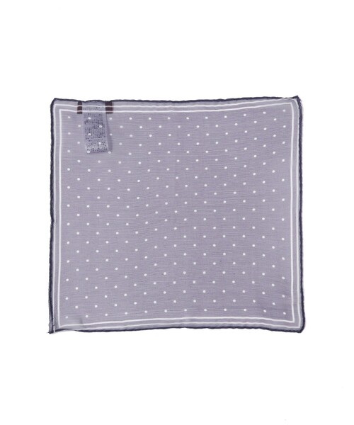 BEAMS F（ビームスエフ）の「REGAGLIA × BEAMS F / 別注 シルク ドット チーフ（ハンカチ/ハンドタオル・メンズ・オレンジ系その他6/イエロー/ネイビー/パープル/ブラック・ONE SIZE）」の18枚目の写真