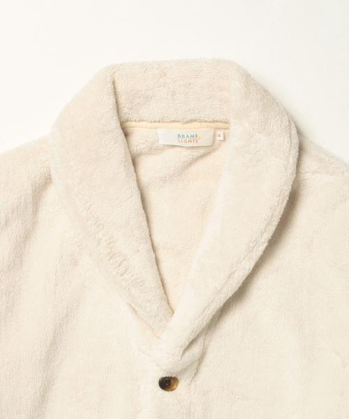 BEAMS LIGHTS Men's(ビームスライツ メンズ)の「BEAMS LIGHTS / ベアボアショールカーディガン(カーディガン/ボレロ・メンズ・ブラック/オフホワイト・SMALL/LARGE/X-LARGE/MEDIUM)」の4枚目の写真