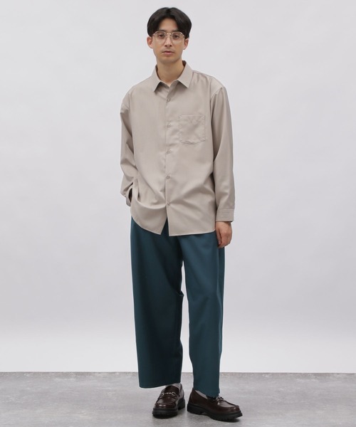 LAKOLE（ラコレ）の「TRワイドイージーパンツ / 992214（その他パンツ・メンズ・チャコールグレー/グリーン/ブラック・LARGE/SMALL/MEDIUM）」の6枚目の写真