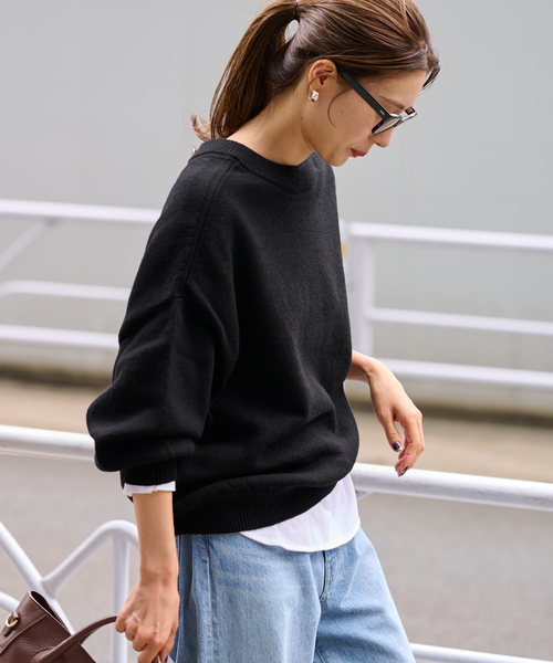 フレームワーク23AWメタルボタン2WAYカーディガンブラック FRAMeWORK