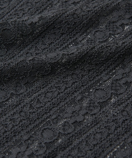 RIVE DROITE（リヴドロワ）の「レースカットソー（Tシャツ/カットソー・レディース・ブラック/オフホワイト・FREE）」の19枚目の写真