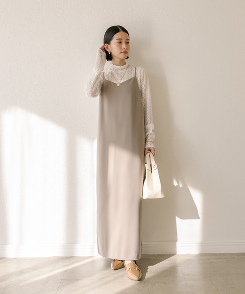 RIVE DROITE（リヴドロワ）の「レースカットソー（Tシャツ/カットソー・レディース・ブラック/オフホワイト・FREE）」の3枚目の写真