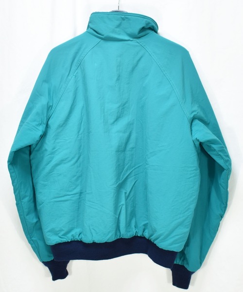WOOLRICH(ウールリッチ)の「【ヴィンテージ古着】80's Woolrich/ウールリッチ ロゴ フルジップナイロンジャケット USA製(ナイロンジャケット・メンズ・グリーン・LARGE)」の4枚目の写真