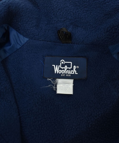 WOOLRICH(ウールリッチ)の「【ヴィンテージ古着】80's Woolrich/ウールリッチ ロゴ フルジップナイロンジャケット USA製(ナイロンジャケット・メンズ・グリーン・LARGE)」の5枚目の写真