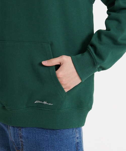 Eddie Bauer（エディーバウアー）の「長袖 スウェットパーカー（パーカー・メンズ・グリーン/ブラック/ベージュ/グレー・XXL/M/XS/S/L/XL）」の11枚目の写真
