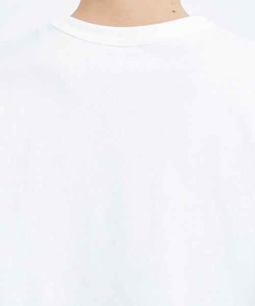 KHOKI(コッキ)の「【KHOKI / コッキ】Printed T-shirt(Tシャツ/カットソー・メンズ・ホワイト/ブルー・3/2)」の11枚目の写真