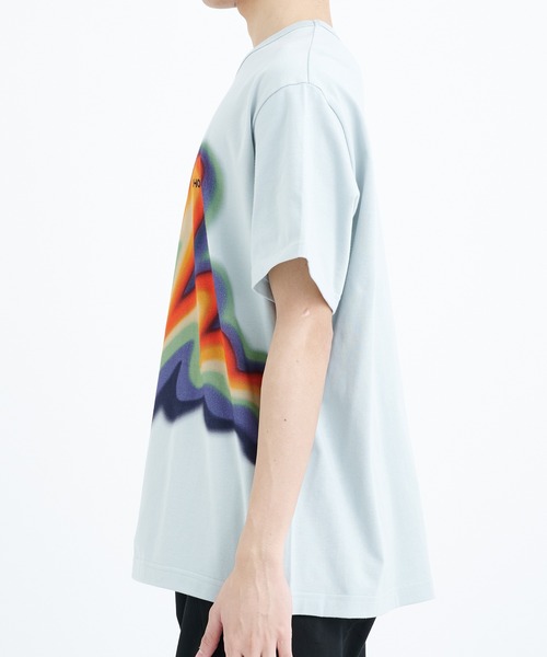 KHOKI(コッキ)の「【KHOKI / コッキ】Printed T-shirt(Tシャツ/カットソー・メンズ・ホワイト/ブルー・3/2)」の17枚目の写真