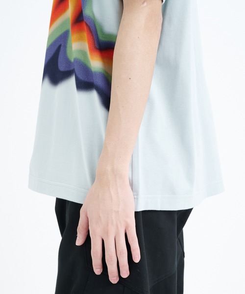 KHOKI(コッキ)の「【KHOKI / コッキ】Printed T-shirt(Tシャツ/カットソー・メンズ・ホワイト/ブルー・3/2)」の21枚目の写真