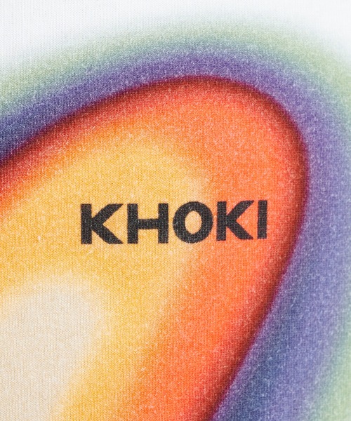 KHOKI(コッキ)の「【KHOKI / コッキ】Printed T-shirt(Tシャツ/カットソー・メンズ・ホワイト/ブルー・3/2)」の13枚目の写真
