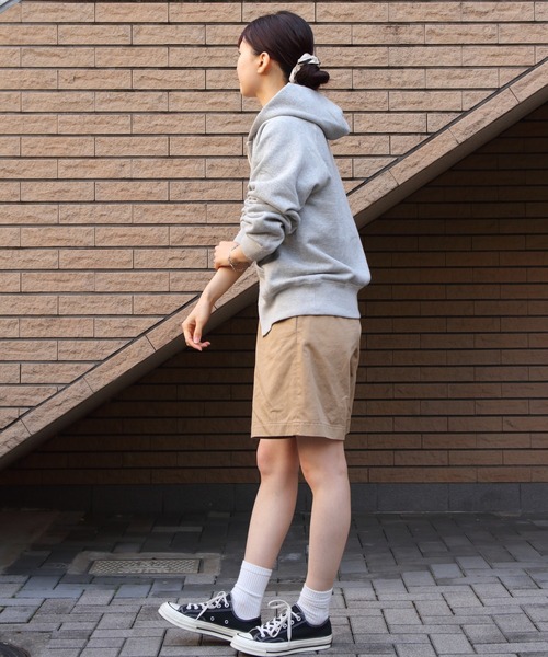 ORCIVAL（オーシバル）の「ORCIVAL/オーシバル　フレンチテリー　ジップフーディ　FRENCH TERRY ZIP HOODIE　OR-C0153（パーカー・レディース・ナチュラル/ヘザーグレー・2）」の21枚目の写真