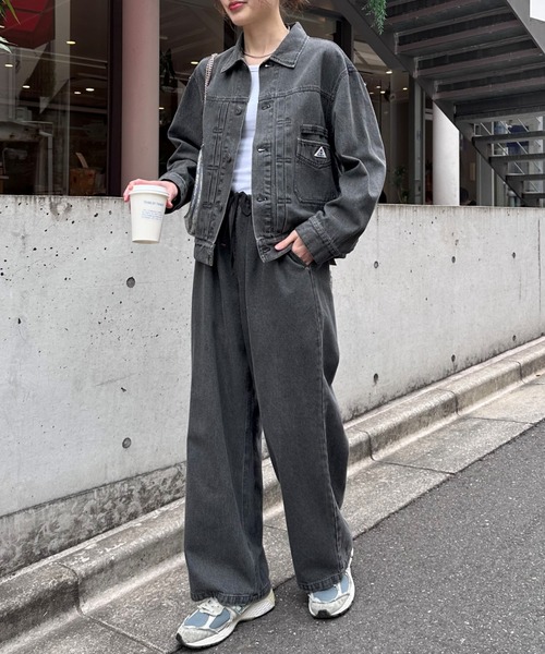 GEVACO 10ozデニムジャケット　ワイドデニムパンツ　セットアップ GEVACO 10ozデニムジャケットワイドデニムパンツセットアップ