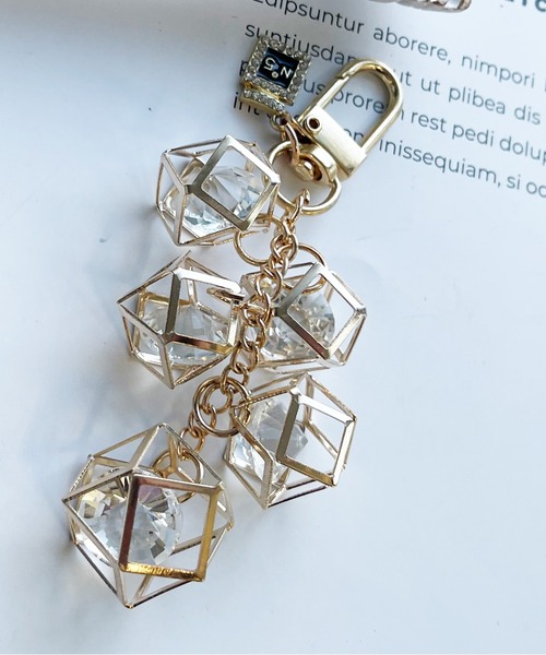 NOLITA LABORATORY(ノリータラボラトリー)の「【 NOLITA / ノリータ 】スマートフォン アクセサリー チャーム バッグチャーム キーチャーム(チャーム・レディース・ゴールド系その他2/ゴールド系その他3/シルバー/ゴールド/ゴールド系その他・B/C/A)」の5枚目の写真