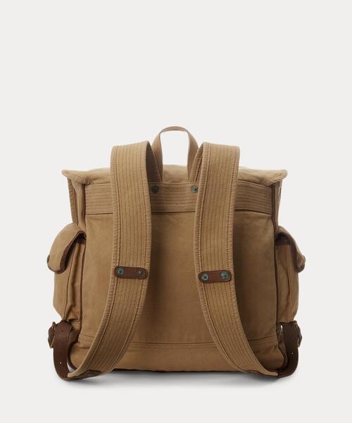 レザートリム キャンバス バックパック（バックパック/リュック）｜RRL（ダブル アール エル）