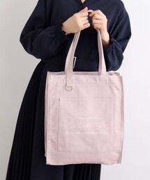 ◆【大人の推し活】機能A4キャンバスロゴトート