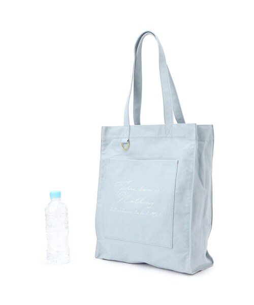 grove(グローブ)の「◆【大人の推し活】機能A4キャンバスロゴトート(トートバッグ・レディース・アイボリー系4/サックスブルー/ブラック/ベージュ/パープル/ピンク系1/ライトグリーン系・00)」の22枚目の写真