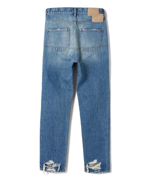 パンツ perverze Nano Mist denim Loose straight Nano Mist Denim-Loose Straight/Blue｜PERVERZE | パーバーズの