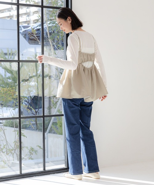 LAKOLE（ラコレ）の「ブラカットフクレジャガードキャミ / 108562