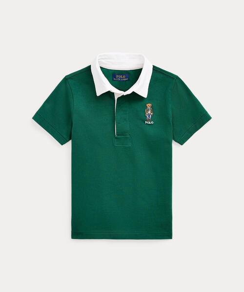 Polo ベア コットン ラグビー シャツ
