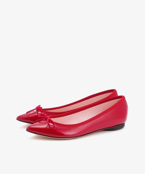 Repetto(レペット)の「Brigitte バレエフラット - FRサイズ / VX1556V(バレエシューズ・レディース・レッド・37.5/38/39/38.5/37/40/36/36.5/39.5)」の2枚目の写真