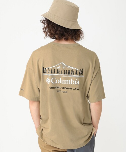 Columbia（コロンビア）の「【冷却Tシャツ】／Columbia コールド ベイ ダッシュ ショートスリーブ ティー／メンズ／吸湿速乾／UVカット／コロンビア（Tシャツ/カットソー・メンズ・ホワイト/グリーン/ブラウン/ブラック/ホワイト系その他2/ブラック系その他2/ベージュ/ネイビー/ベージュ系その他/グリーン系その他/ブラック系その他/ホワイト系その他・XL/S/L/M）」の9枚目の写真
