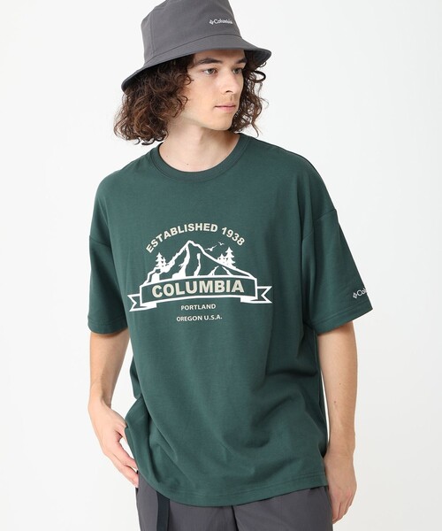 Columbia（コロンビア）の「【冷却Tシャツ】／Columbia コールド ベイ ダッシュ ショートスリーブ ティー／メンズ／吸湿速乾／UVカット／コロンビア（Tシャツ/カットソー・メンズ・ホワイト/グリーン/ブラウン/ブラック/ホワイト系その他2/ブラック系その他2/ベージュ/ネイビー/ベージュ系その他/グリーン系その他/ブラック系その他/ホワイト系その他・XL/S/L/M）」の11枚目の写真