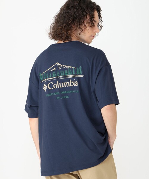 Columbia（コロンビア）の「【冷却Tシャツ】／Columbia コールド ベイ ダッシュ ショートスリーブ ティー／メンズ／吸湿速乾／UVカット／コロンビア（Tシャツ/カットソー・メンズ・ホワイト/グリーン/ブラウン/ブラック/ホワイト系その他2/ブラック系その他2/ベージュ/ネイビー/ベージュ系その他/グリーン系その他/ブラック系その他/ホワイト系その他・XL/S/L/M）」の12枚目の写真