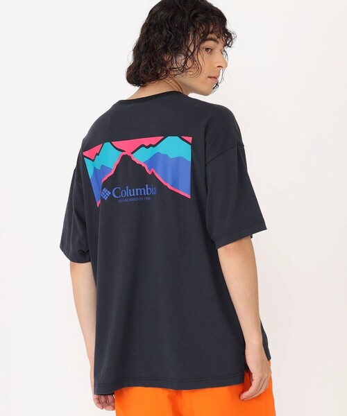 Columbia（コロンビア）の「【冷却Tシャツ】／Columbia コールド ベイ ダッシュ ショートスリーブ ティー／メンズ／吸湿速乾／UVカット／コロンビア（Tシャツ/カットソー・メンズ・ホワイト/グリーン/ブラウン/ブラック/ホワイト系その他2/ブラック系その他2/ベージュ/ネイビー/ベージュ系その他/グリーン系その他/ブラック系その他/ホワイト系その他・XL/S/L/M）」の4枚目の写真