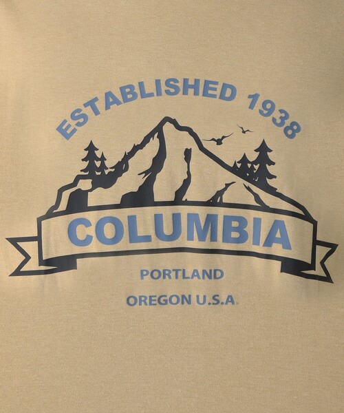 Columbia（コロンビア）の「【冷却Tシャツ】／Columbia コールド ベイ ダッシュ ショートスリーブ ティー／メンズ／吸湿速乾／UVカット／コロンビア（Tシャツ/カットソー・メンズ・ホワイト/グリーン/ブラウン/ブラック/ホワイト系その他2/ブラック系その他2/ベージュ/ネイビー/ベージュ系その他/グリーン系その他/ブラック系その他/ホワイト系その他・XL/S/L/M）」の22枚目の写真