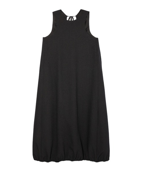 MILKFED.(ミルクフェド)の「BACK OPEN FLARE DRESS(ワンピース・レディース・ブラック/ブルー/オフホワイト・ONE SIZE)」の3枚目の写真
