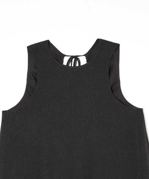 MILKFED.(ミルクフェド)の「BACK OPEN FLARE DRESS(ワンピース・レディース・ブラック/ブルー/オフホワイト・ONE SIZE)」の11枚目の写真