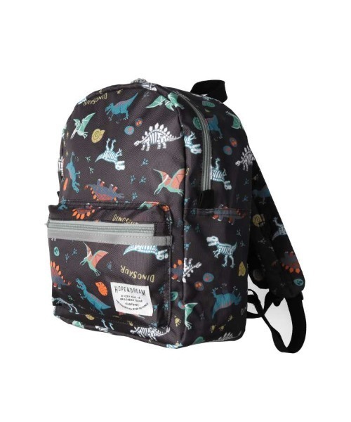 Kids Foret（キッズフォーレ）の「恐竜・ユニコーン総柄撥水加工リュック（バックパック/リュック・キッズ・ネイビー/ピンク/ブラック/サックスブルー・M/L/LL）」の11枚目の写真