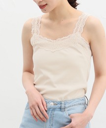 テレコレースキャミソール