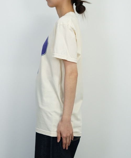 BARNYARDSTORM（バンヤードストーム）の「BARNYARDSTORM / 【PARROTT CANVAS】PCクラシックT（Tシャツ/カットソー・レディース・アイボリー/チャコール・FREE）」の14枚目の写真