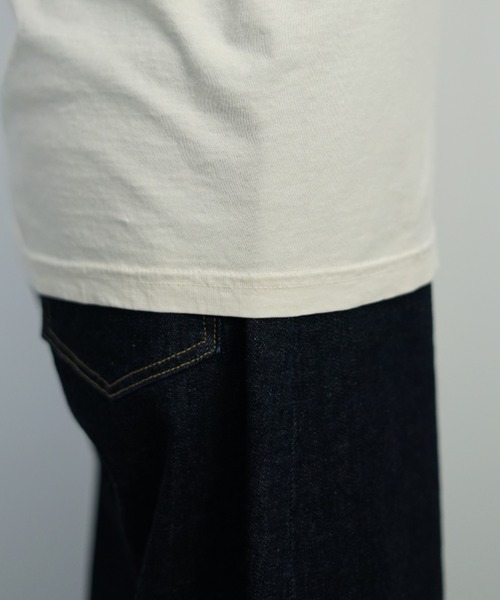 BARNYARDSTORM（バンヤードストーム）の「BARNYARDSTORM / 【PARROTT CANVAS】PCクラシックT（Tシャツ/カットソー・レディース・アイボリー/チャコール・FREE）」の19枚目の写真