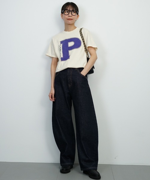 BARNYARDSTORM（バンヤードストーム）の「BARNYARDSTORM / 【PARROTT CANVAS】PCクラシックT（Tシャツ/カットソー・レディース・アイボリー/チャコール・FREE）」の10枚目の写真