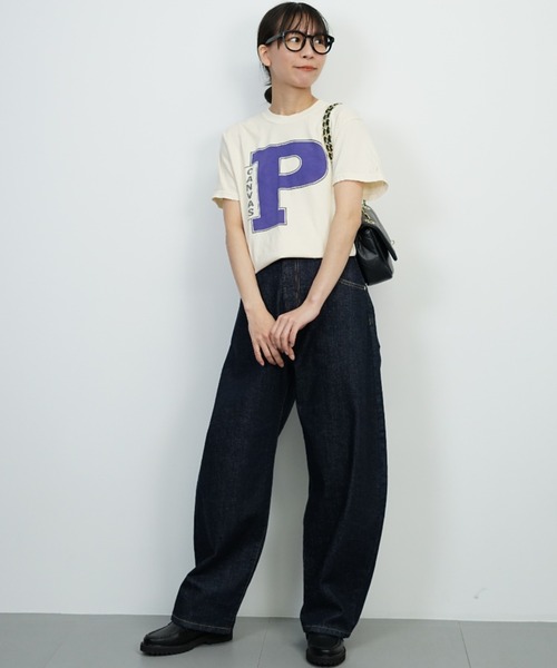 BARNYARDSTORM（バンヤードストーム）の「BARNYARDSTORM / 【PARROTT CANVAS】PCクラシックT（Tシャツ/カットソー・レディース・アイボリー/チャコール・FREE）」の11枚目の写真