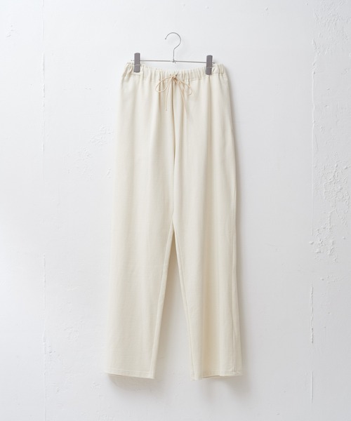 WHIMSIC（ウィムジック）の「【UNISEX/SETUP対応】ヘビーウェイトカットソーパンツ（その他パンツ・メンズ・チャコールグレー/ブラック/ホワイト・FREE）」の4枚目の写真