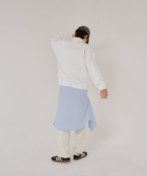 WHIMSIC（ウィムジック）の「【UNISEX/SETUP対応】ヘビーウェイトカットソーパンツ（その他パンツ・メンズ・チャコールグレー/ブラック/ホワイト・FREE）」の16枚目の写真