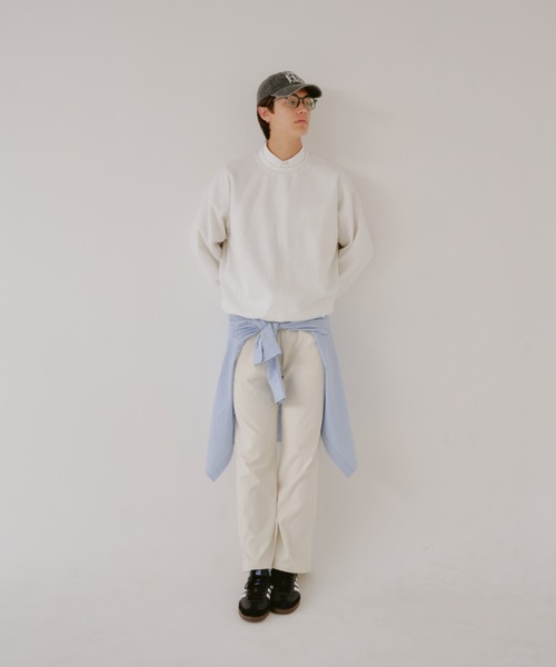 WHIMSIC（ウィムジック）の「【UNISEX/SETUP対応】ヘビーウェイトカットソーパンツ（その他パンツ・メンズ・チャコールグレー/ブラック/ホワイト・FREE）」の14枚目の写真