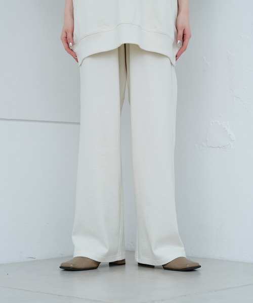 WHIMSIC（ウィムジック）の「【UNISEX/SETUP対応】ヘビーウェイトカットソーパンツ（その他パンツ・メンズ・チャコールグレー/ブラック/ホワイト・FREE）」の6枚目の写真