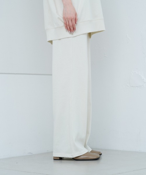 WHIMSIC（ウィムジック）の「【UNISEX/SETUP対応】ヘビーウェイトカットソーパンツ（その他パンツ・メンズ・チャコールグレー/ブラック/ホワイト・FREE）」の7枚目の写真