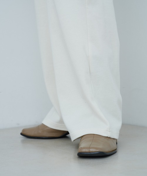 WHIMSIC（ウィムジック）の「【UNISEX/SETUP対応】ヘビーウェイトカットソーパンツ（その他パンツ・メンズ・チャコールグレー/ブラック/ホワイト・FREE）」の9枚目の写真