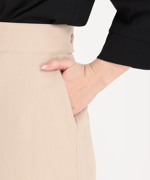 STRAWBERRY-FIELDS（ストロベリーフィールズ）の「ｱｼﾞｬｽﾄﾜｲﾄﾞﾊﾟﾝﾂ（その他パンツ・レディース・オフホワイト/ブラック/カーキ/ピンクベージュ・2/1）」の10枚目の写真